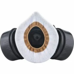 SLI-RES Masque Respiratoire, Protection Respiratoire Réutilisable Filtrant Avec Lunettes, Masque De Protection Anti-Poussiere Anti Gaz Pour Peinture (Noir)，Lilaris -Protection des voies respiratoires Soldes 63824865 2