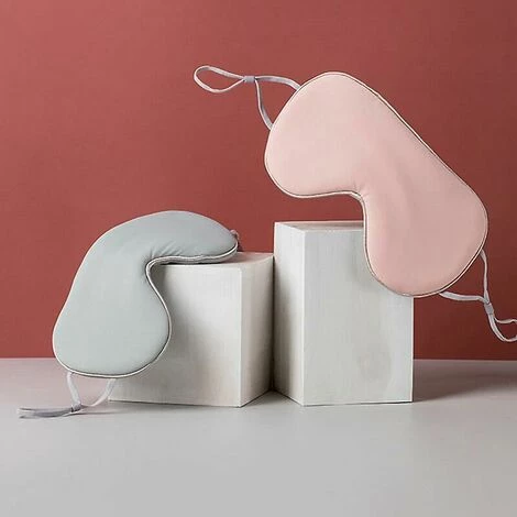 FOZIY Warm Ice Silk Patch Pour Les Yeux Soulagement De La Fatigue Oculaire Double Face Masque Pour Les Yeux Ombrage - Rose / Gris,Fonepro 4 FOZIY Warm Ice Silk Patch Pour Les Yeux Soulagement De La Fatigue Oculaire Double Face Masque Pour Les Yeux Ombrage - Rose / Gris,Fonepro – Image 2