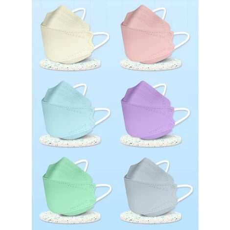 ILOVEMILAN 50 Enfants KF94 Masques D'étudiants Tridimensionnels En Forme De Poisson Impression Kidmask Masques De Dessin Animé Enfants Emballage Indépendant KN95 (70 * 180 Mm, Style Aléatoire) 5 ILOVEMILAN 50 Enfants KF94 Masques D'étudiants Tridimensionnels En Forme De Poisson Impression Kidmask Masques De Dessin Animé Enfants Emballage Indépendant KN95 (70 * 180 Mm, Style Aléatoire) – Image 3