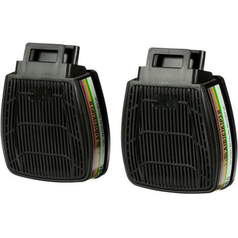 3M - Paire De Filtres 3M D8094 ABEK1P3 - Noir - - Noir 3 3M - Paire De Filtres 3M D8094 ABEK1P3 - Noir - - Noir