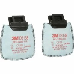 3M - Paire De Filtres à Particules 3M D3138 P3 - Blanc - - Blanc