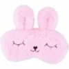 GroupM (Rose) Masque Pour Les Yeux En Peluche Mignon Masque Pour Les Yeux De Lapin De Dessin Animé Endormi -Protection des voies respiratoires Soldes 63889767 1