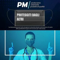 GroupM 100 Pièces Masque Civil Jetable Noir Masque Anti-poussière Protecteur Soufflé Par Fusion Emballage Noir -Protection des voies respiratoires Soldes 63893718 5