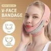 BENOBBY KIDS Sangle De Levage Du Visage Soulagement Du Double Menton, Ceinture De Levage Du Masque De Menton, Sangle Faciale Mince En Forme De V Élimine Les Rides Affaissées Anti-âge, Body Shaper Raffermissant Indolore -Protection des voies respiratoires Soldes 63939065 1