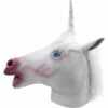 Outillage Costume D'Halloween Fête Masque De Latex Tête Animale Licorne LangRay -Protection des voies respiratoires Soldes 64034798 1