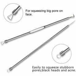 Outillage Ensemble D'outils De Suppression Noire, Ensemble De 4 Pièces, Avec Boîte De Rangement Pour Soins Faciaux Pour Le Nez En Argent LangRay -Protection des voies respiratoires Soldes 64036301 3