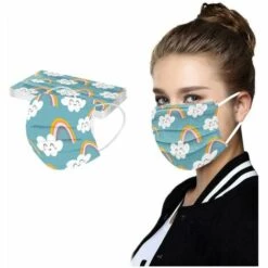 Outillage Balances De Visage 3 Couches Enfants Jetables 10pc Avec Foulard à Masque Jetable Respirant Pour Une Course Multifonctionnelle (D) LangRay -Protection des voies respiratoires Soldes 64036447 5