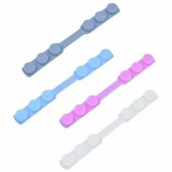 Outillage 4 Pcs Anti-Serrage Masque Sangle Extender Masque Titulaire Crochet Oreille Sangle Réglable Masque Boucle De Fixation Soulager La Pression Et La Douleur- LangRay -Protection des voies respiratoires Soldes 64037085 5