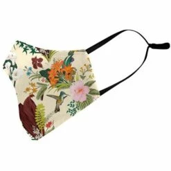 Outillage Masque Facial Coton 2 Couches 2 PCs Masque Anti Poussière UV Protection Réutilisable De Mode Unisexe Couvre-visage Lavable LangRay -Protection des voies respiratoires Soldes 64037154 3