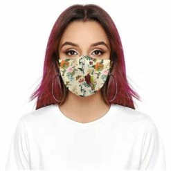 Outillage Masque Facial Coton 2 Couches 2 PCs Masque Anti Poussière UV Protection Réutilisable De Mode Unisexe Couvre-visage Lavable LangRay -Protection des voies respiratoires Soldes 64037154 5