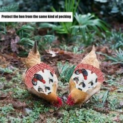 Outillage Selle De Poulet Résistante à L'usure, Tablier De Poule, Paquet De 2 Thermiques Pour Poules De Volaille LangRay -Protection des voies respiratoires Soldes 64037199 3