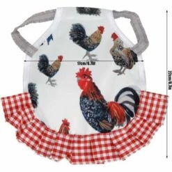 Outillage Selle De Poulet Résistante à L'usure, Tablier De Poule, Paquet De 2 Thermiques Pour Poules De Volaille LangRay -Protection des voies respiratoires Soldes 64037199 5