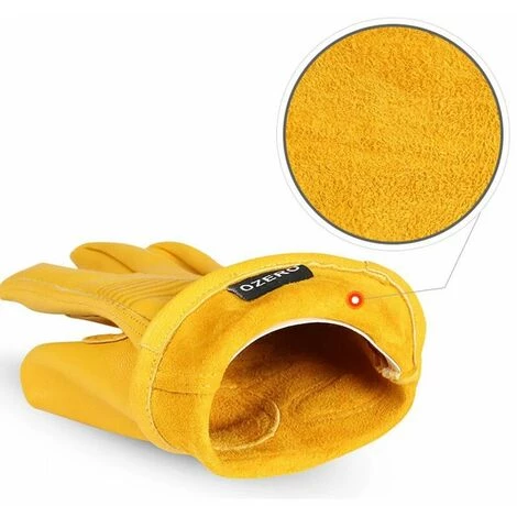 Outillage Gants Chauds, Gants D'hiver, Gants D'équitation, Gants De Travail De Course Moto Tout-terrain Résistants à L'usure, Jaune L LangRay 7 Outillage Gants Chauds, Gants D'hiver, Gants D'équitation, Gants De Travail De Course Moto Tout-terrain Résistants à L'usure, Jaune L LangRay – Image 5