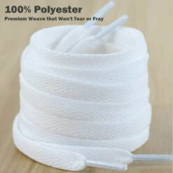 Outillage Lacets Plats, Lacets Résistants 100% Cotton, 1 Paire. Plusieurs Couleurs Et Longueurs Disponibles (120cm X 8mm). Compatible Avec Nike,Adidas,Converse,Reebok,New Balance,et Beaucoup D'autres. LangRay -Protection des voies respiratoires Soldes 64038245 2