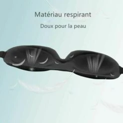 Outillage Masque De Nuit, Masque De Sommeil Pour Homme Femme, Masque De Voyage 3D Anti-lumièr (Noir) LangRay -Protection des voies respiratoires Soldes 64039112 4