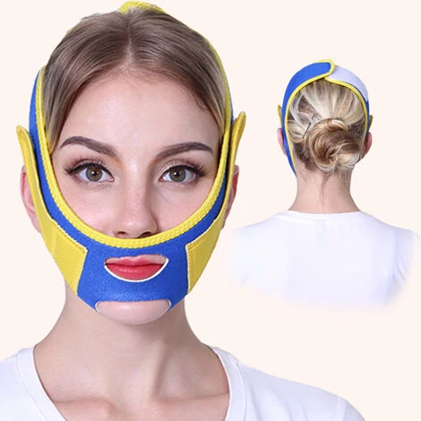 SLI-RES Anti Ronflement Efficace - Sans Apnée Sommeil Masques, Jugulaire Anti Ronflement, Stop Ronflement Solution Mentonnière, Arrêter De Ronfler Pour Hommes Femmes, Dispositifs Anti Ronflement (Bleu Jaune),Lilaris 4 SLI-RES Anti Ronflement Efficace - Sans Apnée Sommeil Masques, Jugulaire Anti Ronflement, Stop Ronflement Solution Mentonnière, Arrêter De Ronfler Pour Hommes Femmes, Dispositifs Anti Ronflement (Bleu Jaune),Lilaris – Image 2