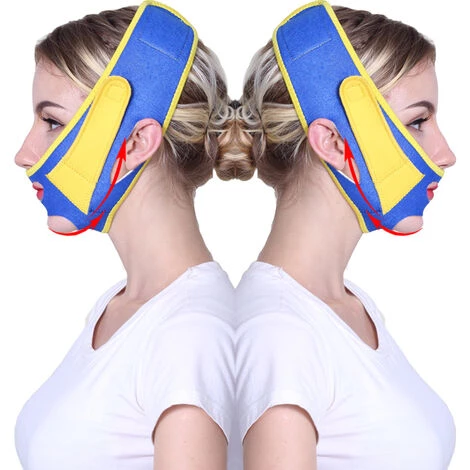 SLI-RES Anti Ronflement Efficace - Sans Apnée Sommeil Masques, Jugulaire Anti Ronflement, Stop Ronflement Solution Mentonnière, Arrêter De Ronfler Pour Hommes Femmes, Dispositifs Anti Ronflement (Bleu Jaune),Lilaris 6 SLI-RES Anti Ronflement Efficace - Sans Apnée Sommeil Masques, Jugulaire Anti Ronflement, Stop Ronflement Solution Mentonnière, Arrêter De Ronfler Pour Hommes Femmes, Dispositifs Anti Ronflement (Bleu Jaune),Lilaris – Image 4