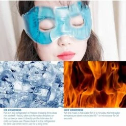 BENOBBY KIDS Masque Pour Les Yeux Refroidir, Masque Pour Les Yeux Glacé, Cernes Froid Et Chaud Compression Cooling Eye Masks For Masques De Refroidissement Masque Pour Les Yeux Sommeil -Protection des voies respiratoires Soldes 64105858 5