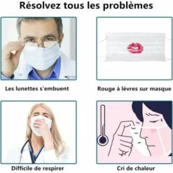 ARC-EN-CIéL 3D Cadre De Support Intérieur Masque En Silicone Avec Cadre Intérieur Masque Supports De Protection Pour Rouge à LèVres Gardez Le Tissu Hors De La Bouche Pour Créer Plus L'espace De Respiratoire [Classe énergétique A+++]——6 Pièces Arcenciél -Protection des voies respiratoires Soldes 64128684 3