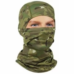 ILOVEMILAN Camouflage Extérieur Cyclisme Chasse Capot Protection Cagoule Tête Couverture Faciale