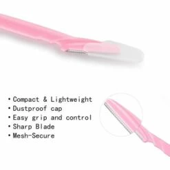 HAZEL Rasoirs à Sourcils épilateur Pour Le Visage Rasoir Tondeuse Shaper, Outil De Dermaplaning Exfoliant Pour Femmes Et Hommes 6 Pièces 9 HAZEL Rasoirs à Sourcils épilateur Pour Le Visage Rasoir Tondeuse Shaper, Outil De Dermaplaning Exfoliant Pour Femmes Et Hommes 6 Pièces -Protection des voies respiratoires Soldes 64197326 3