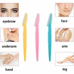 HAZEL Rasoirs à Sourcils épilateur Pour Le Visage Rasoir Tondeuse Shaper, Outil De Dermaplaning Exfoliant Pour Femmes Et Hommes 6 Pièces 11 HAZEL Rasoirs à Sourcils épilateur Pour Le Visage Rasoir Tondeuse Shaper, Outil De Dermaplaning Exfoliant Pour Femmes Et Hommes 6 Pièces -Protection des voies respiratoires Soldes 64197326 5