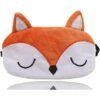 CADEAUX Animal Sommeil Masque Pour Les Yeux Mignon Drôle 3D Doux Moelleux Dessin Animé Masque Yeux Pour Dormir Voyage Respirant Masque Yeux Enfants Adultes Femmes Fox Orange -Protection des voies respiratoires Soldes 64219348 1