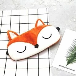 CADEAUX Animal Sommeil Masque Pour Les Yeux Mignon Drôle 3D Doux Moelleux Dessin Animé Masque Yeux Pour Dormir Voyage Respirant Masque Yeux Enfants Adultes Femmes Fox Orange 10 CADEAUX Animal Sommeil Masque Pour Les Yeux Mignon Drôle 3D Doux Moelleux Dessin Animé Masque Yeux Pour Dormir Voyage Respirant Masque Yeux Enfants Adultes Femmes Fox Orange -Protection des voies respiratoires Soldes 64219348 4