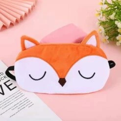 CADEAUX Animal Sommeil Masque Pour Les Yeux Mignon Drôle 3D Doux Moelleux Dessin Animé Masque Yeux Pour Dormir Voyage Respirant Masque Yeux Enfants Adultes Femmes Fox Orange 11 CADEAUX Animal Sommeil Masque Pour Les Yeux Mignon Drôle 3D Doux Moelleux Dessin Animé Masque Yeux Pour Dormir Voyage Respirant Masque Yeux Enfants Adultes Femmes Fox Orange -Protection des voies respiratoires Soldes 64219348 5