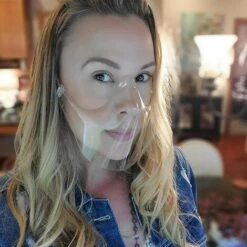 MONLY Masque En Plastique Transparent Peut Être Lavé Et Réutilisé Pour Protéger Le Visage Du Brouillard Et Des Éclaboussures -Protection des voies respiratoires Soldes 64448653 4