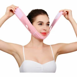 PERLE RARE Masque Facial Amincissant - Réutilisable, Pour éliminer Le Double Menton