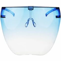 LIFCAUSAL Écran Facial Avec Lunettes Voir à Travers Transparent Écran Facial Transparent Anti-buée Plastique Couverture Complète Du Visage Réutilisable Couverture Complète Visière De Protection -Protection des voies respiratoires Soldes 64557388 2