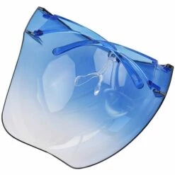 LIFCAUSAL Écran Facial Avec Lunettes Voir à Travers Transparent Écran Facial Transparent Anti-buée Plastique Couverture Complète Du Visage Réutilisable Couverture Complète Visière De Protection -Protection des voies respiratoires Soldes 64557388 3