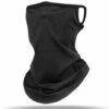 Masque D'équitation Anti-gouttelettes Sports Transfrontaliers Coupe-vent Impression Bandeau Anti-poussière Crème Solaire Oreille Couverture Triangle écharpe (noir Taille Unique Lot De Deux),HANBING