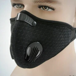 Ensoleillé Visière De Protection Avec Un Filtre Fabriqué , Anti-Spray Anti-Pollution, Pour Les Sports En Extérieur, Le Cyclisme Et La Course -Protection des voies respiratoires Soldes 64686779 3