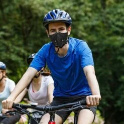 Masque De Cyclisme, Masque Respiratoire, Masque Coupe-vent, Masque Anti-poussière, Masque Anti-buée, Noir 56Vingt -Protection des voies respiratoires Soldes 64939315 2