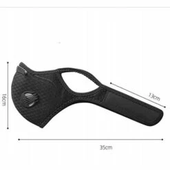 Masque De Cyclisme, Masque Respiratoire, Masque Coupe-vent, Masque Anti-poussière, Masque Anti-buée, Noir 56Vingt -Protection des voies respiratoires Soldes 64939315 4