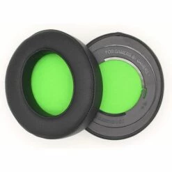 ILOVEMILAN 1 Paire Coussinets De Remplacement Pour Casques Razer Kraken Pro V2 Razer Kraken 7.1 Razer Kraken Pro V2 Chroma Oreillette Mousse Coussin (Vert)