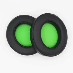 ILOVEMILAN 1 Paire Coussinets De Remplacement Pour Casques Razer Kraken Pro V2 Razer Kraken 7.1 Razer Kraken Pro V2 Chroma Oreillette Mousse Coussin (Vert) -Protection des voies respiratoires Soldes 64996514 3