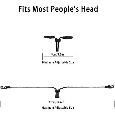 MONLY 4Pcs Extensions De Sangle, Crochet D'extension Réglable, Crochet D'extension D'oreille,Boucle D'extension D'oreille Pour Enfants Et Adultes 5 MONLY 4Pcs Extensions De Sangle, Crochet D'extension Réglable, Crochet D'extension D'oreille,Boucle D'extension D'oreille Pour Enfants Et Adultes – Image 3