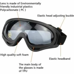 BEARSU Kit De Protection Airsoft Avec Demi-masque En Maille Avec Protection Des Oreilles Et Lunettes - Pour CS/Chasse/Paintball/Tir -Protection des voies respiratoires Soldes 65098949 3