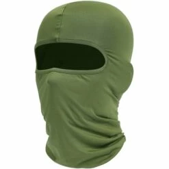 BEARSU Masque De Ski Cagoule, Protection UV, écharpe De Moto, écharpe D'été, Homme Et Femme (vert)