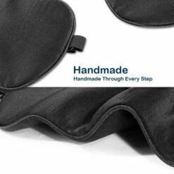 EINEMGELD Masque De Nuit, Anti-Lumière Ultra-Douce & Confortable Soie Naturelle -Protection des voies respiratoires Soldes 65119739 4