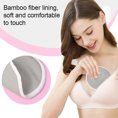 DONTODENT 10 Coussinets D'allaitement Lavables En Fibre De Bambou Réutilisables Pour L'allaitement 5 DONTODENT 10 Coussinets D'allaitement Lavables En Fibre De Bambou Réutilisables Pour L'allaitement – Image 3