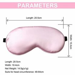 LTS FAFA Lot De 2 Masques Pour Les Yeux En Soie - Masques De Sommeil Pour Femmes Et Hommes Masque De Sommeil Confortable Masque De Sommeil à Sangle élastique Réglable Idéal Pour Dormir à La Maison Et En Voyage, -Protection des voies respiratoires Soldes 65215622 3