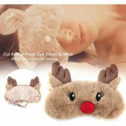 BF Mignon Animal Masque Pour Les Yeux Masque De Sommeil Cerf Carton Sieste Ombre à Paupières Masque Fille Dames Adulte 7 BF Mignon Animal Masque Pour Les Yeux Masque De Sommeil Cerf Carton Sieste Ombre à Paupières Masque Fille Dames Adulte -Protection des voies respiratoires Soldes 65273032 2