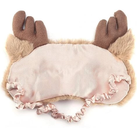 BF Mignon Animal Masque Pour Les Yeux Masque De Sommeil Cerf Carton Sieste Ombre à Paupières Masque Fille Dames Adulte 5 BF Mignon Animal Masque Pour Les Yeux Masque De Sommeil Cerf Carton Sieste Ombre à Paupières Masque Fille Dames Adulte – Image 3