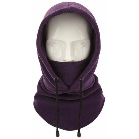 L'FLANEUR Masque De Protection Hiver Polaire Visage Couverture Femmes Hommes Coupe-vent Ski Cagoule Chaud Neige Capuche Pour Moto Ski Pêche Sur Glace Camping, Violet ANEUR 3 L'FLANEUR Masque De Protection Hiver Polaire Visage Couverture Femmes Hommes Coupe-vent Ski Cagoule Chaud Neige Capuche Pour Moto Ski Pêche Sur Glace Camping, Violet ANEUR