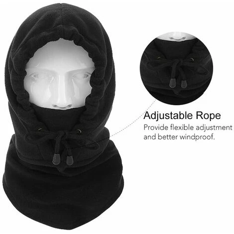 L'FLANEUR Masque De Protection Hiver Polaire Visage Couverture Femmes Hommes Coupe-vent Ski Cagoule Chaud Neige Capuche Pour Moto Ski Pêche Sur Glace Camping, Violet ANEUR 4 L'FLANEUR Masque De Protection Hiver Polaire Visage Couverture Femmes Hommes Coupe-vent Ski Cagoule Chaud Neige Capuche Pour Moto Ski Pêche Sur Glace Camping, Violet ANEUR – Image 2