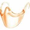 L'FLANEUR Visière De Nez à La Bouche Visière De Visage Transparent Visite Du Visage Visite Compacte Orange ANEUR